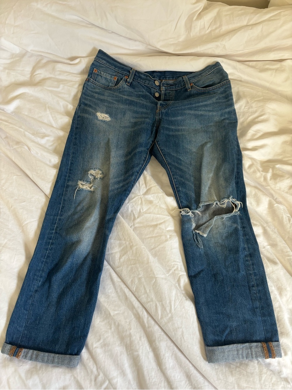 Levi’s Women's Distressed Jeans